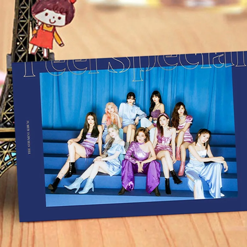 10Pcs/Set TWICE Mini Album "Feel Special" Series Photo Card Stickers Crystal Sticky Photocards Bus Card Stickers
10Pcs/Set TWICE Mini Album "Feel Special" Series Photo Card Stickers Crystal Sticky Photocards Bus Card Stickers