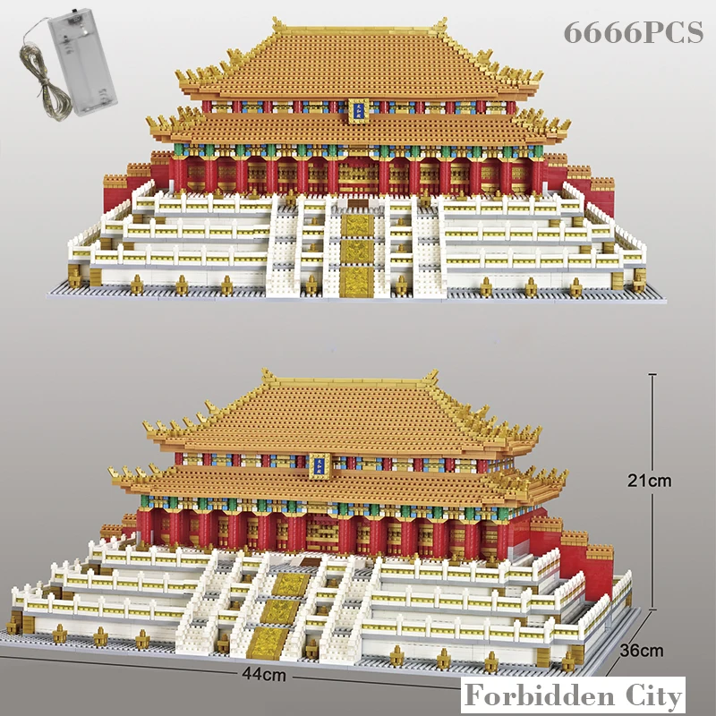 LEWEIBAO World famous building micro diamond twin bridge Temple of Heaven Forbidden City 3D model building block toy educational
LEWEIBAO World famous building micro diamond twin bridge Temple of Heaven Forbidden City 3D model building block toy educational
