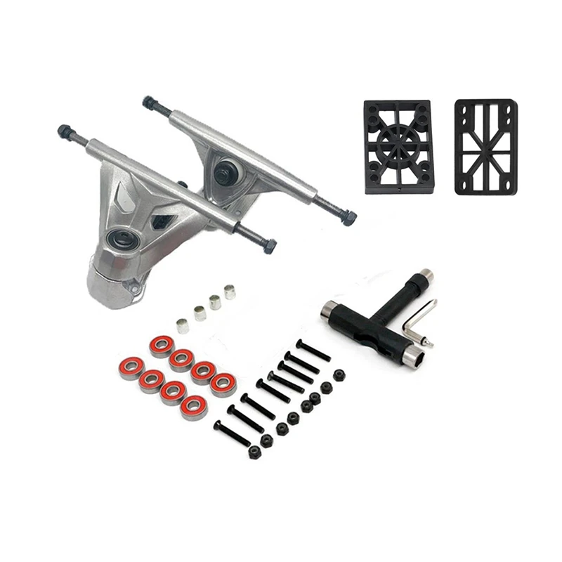 CX7 Land Surfboard Bracket 6Inch Skateboard Bridge Fishboard Skateboard Bearings Steering Axle Skate Board Accessorie
CX7 Land Surfboard Bracket 6Inch Skateboard Bridge Fishboard Skateboard Bearings Steering Axle Skate Board Accessorie