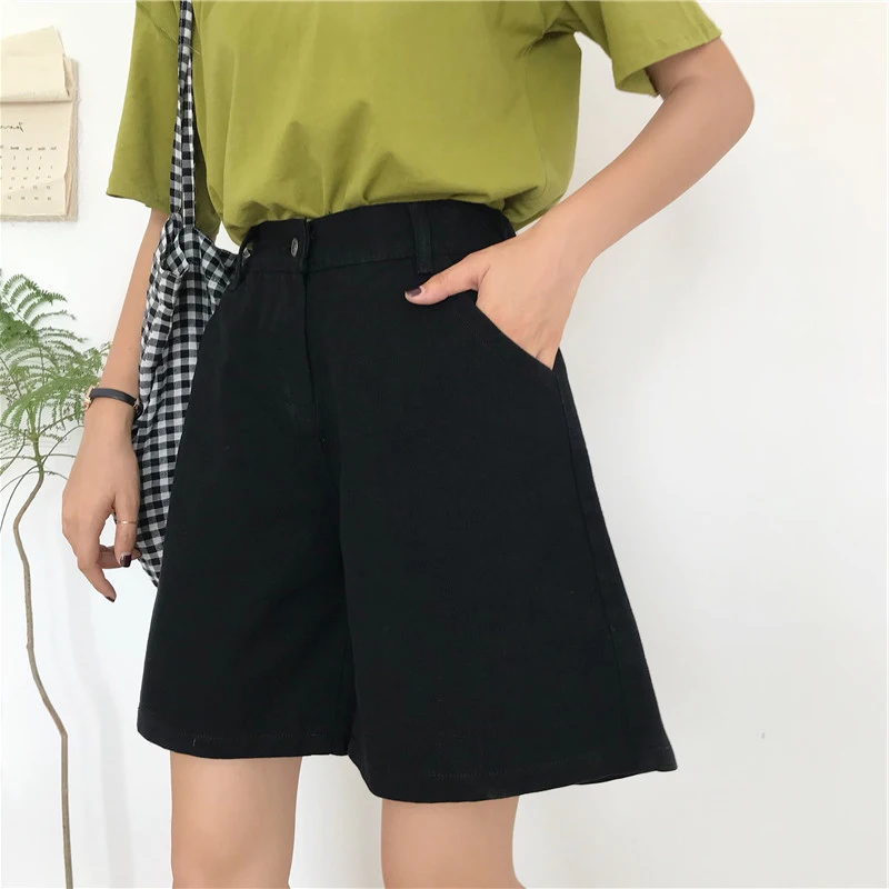 Shorts Women Streetwear Harajuku Ulzzang High Waist Summer Trendy Loose Thin Korean Style All-match Womens Trousers Chic Casual
Shorts Women Streetwear Harajuku Ulzzang High Waist Summer Trendy Loose Thin Korean Style All-match Womens Trousers Chic Casual