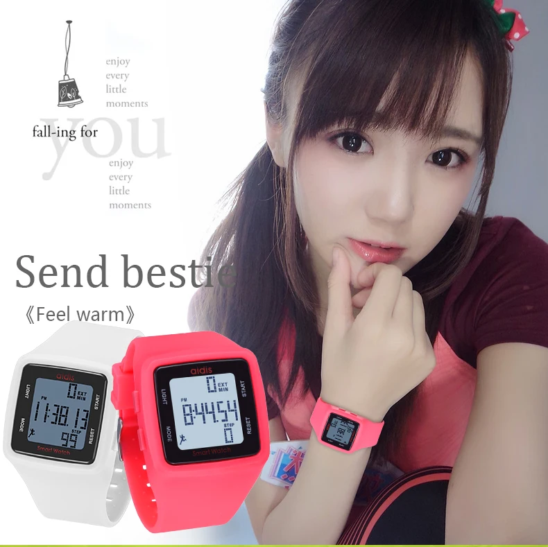 Addies Sport Watches Women Digital Watch Waterproof Function Student Wristwatch Electronic Watches Kid Sports relogio masculino
Addies Sport Watches Women Digital Watch Waterproof Function Student Wristwatch Electronic Watches Kid Sports relogio masculino
