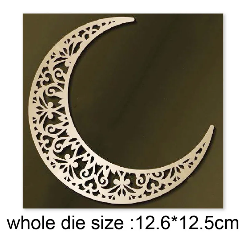 Lace Moon Edge Border Metal Cutting Dies For Scrapbooking dies DIY Decor Embossing dies Stencil Dies Paper Card Making New 2020 
Lace Moon Edge Border Metal Cutting Dies For Scrapbooking dies DIY Decor Embossing dies Stencil Dies Paper Card Making New 2020