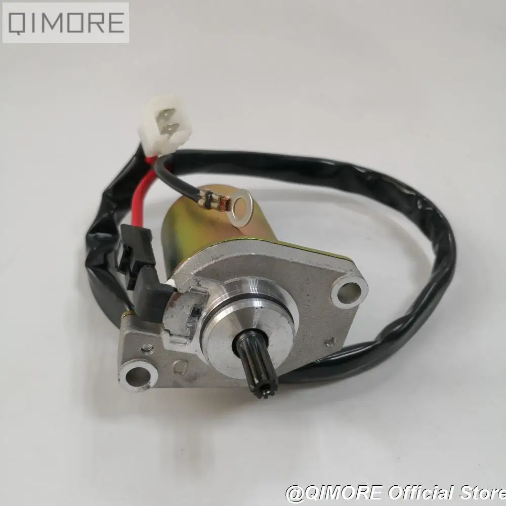 10 зубчатый Стартерный двигатель для Minarelli 1PE40QMB 2 тактный скутер 50cc Мопед ATV JOG50 3KJ