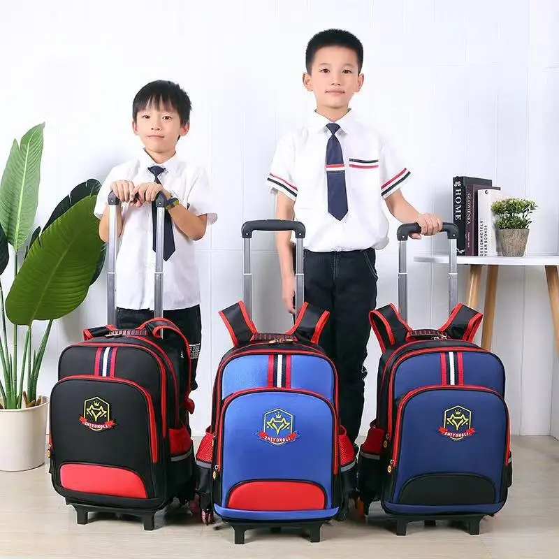 Trolley Bag children school bags with wheels Travel Children School Bag For Teenager boys Kids Backpacks Mochila Infantil
Trolley Bag children school bags with wheels Travel Children School Bag For Teenager boys Kids Backpacks Mochila Infantil
