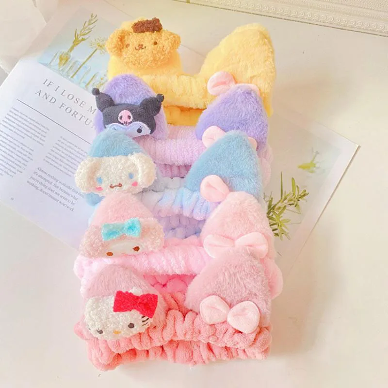 Kawaii Sanrio плюшевая кукла игрушки мультфильм аниме плюшевая повязка для волос Kuromi My Melody Cinnamoroll Kitty Милая Мягкая повязка на голову детские игруш...
Kawaii Sanrio плюшевая кукла игрушки мультфильм аниме плюшевая повязка для волос Kuromi My Melody Cinnamoroll Kitty Милая Мягкая повязка на голову детские игруш...