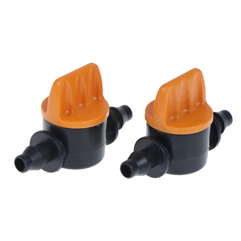 10pcs Drip Irrigation Fittings Mini Valve With 4/7mm Hose Garden Irrigation Barbed Water Flow Control Valve Agriculture Tools
10pcs Drip Irrigation Fittings Mini Valve With 4/7mm Hose Garden Irrigation Barbed Water Flow Control Valve Agriculture Tools