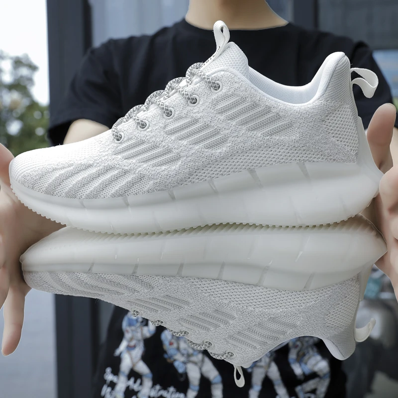 Casual Shoes For Men Sneakers For Men White Man Shoes Casual Solid Fashion Knitting Work Black Spring Mesh Summer Sneaker
Casual Shoes For Men Sneakers For Men White Man Shoes Casual Solid Fashion Knitting Work Black Spring Mesh Summer Sneaker