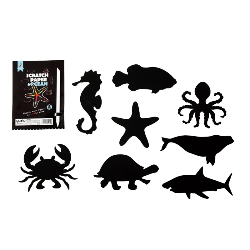 D7WF Scratch Paper Art Crafts Cartoon Theme Scratch Pictures DIY Painting Crafts with Unfading Scratching Paper Drawing Kit
D7WF Scratch Paper Art Crafts Cartoon Theme Scratch Pictures DIY Painting Crafts with Unfading Scratching Paper Drawing Kit