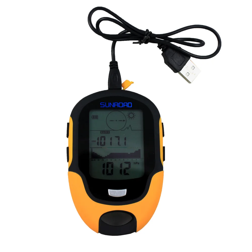 

Sunroad FR500 Multifunction LCD Digital Altimeter Barometer Compass Thermometer Hygrometer Weather Forecast LED Torch