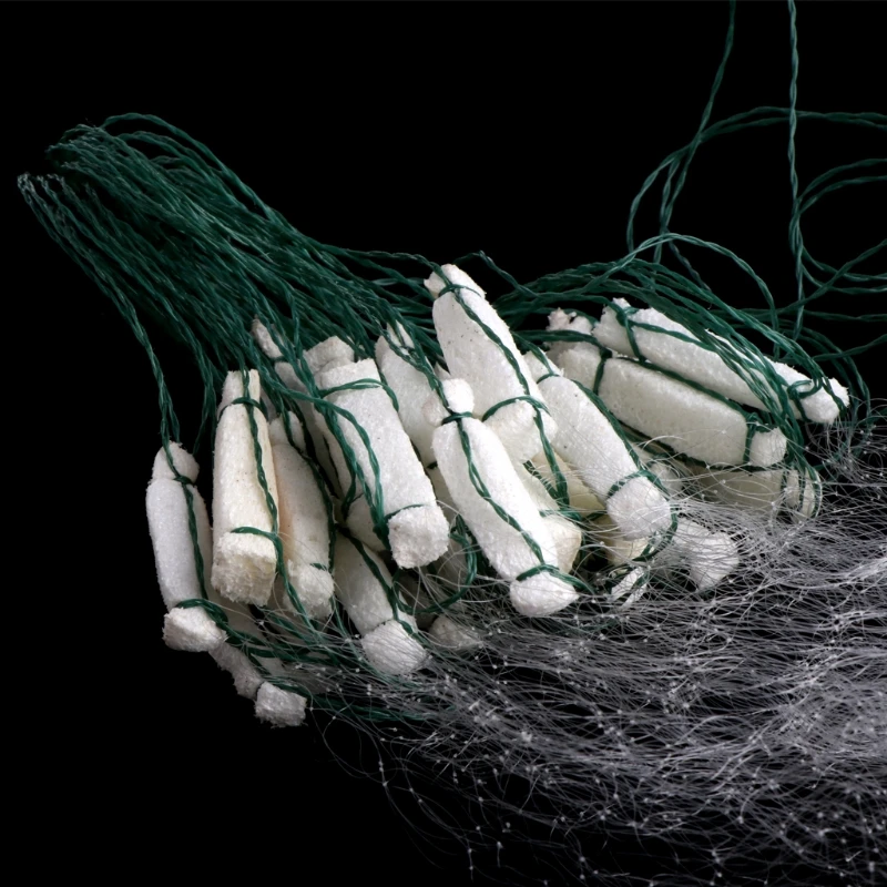 K1MB Fishing Fish Mesh Trap Monofilament Gill Net Netting Tackle Outdoor 8M x 0.8M
