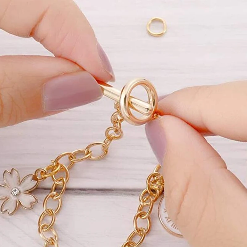 12 Pcs Chain Bracelets Alloy Metal Plated Link with OT Toggle Clasps for Men Women Charm Minimalist Jewelry Bangle
12 Pcs Chain Bracelets Alloy Metal Plated Link with OT Toggle Clasps for Men Women Charm Minimalist Jewelry Bangle