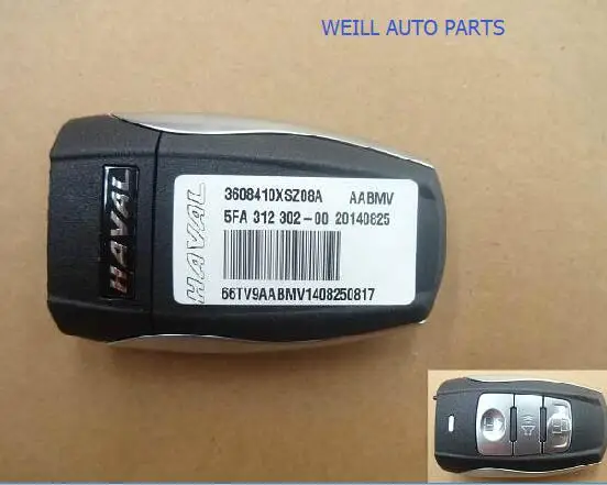 Умный пульт дистанционного управления WEILL 3608410XSZ08A для great wall HAVAL H2
Умный пульт дистанционного управления WEILL 3608410XSZ08A для great wall HAVAL H2