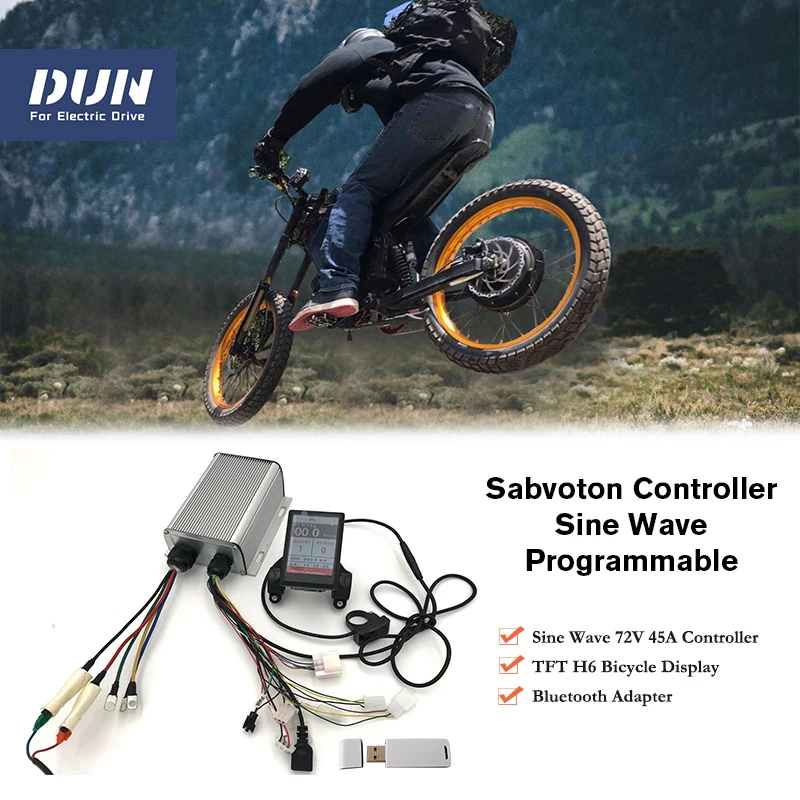 45A 1kw Electric Bicycle Controller Programmable PAS Regen Function Convert Kits for Brushless DC Motor
45A 1kw Electric Bicycle Controller Programmable PAS Regen Function Convert Kits for Brushless DC Motor