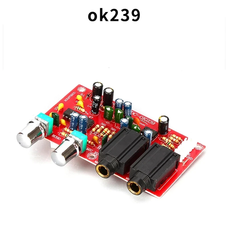 

DX-OK239 Pre-Mixing Board DC12V Karaoke Reverb Sound Mixing Amplifier Board