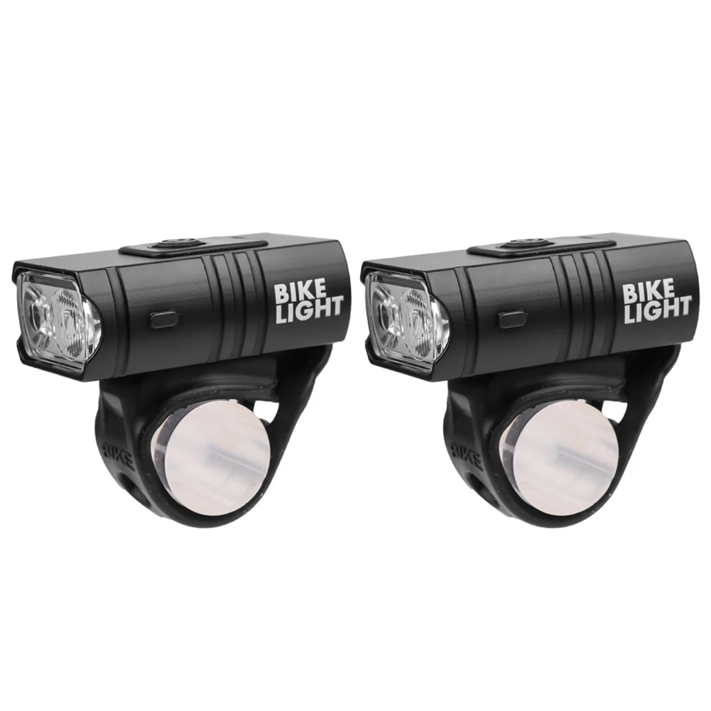 2pcs Bike Headlights Waterproof 2LED Beads USB Rechargeable Bicycle Front Light Lamp Outdoor Cycling Accessories
2pcs Bike Headlights Waterproof 2LED Beads USB Rechargeable Bicycle Front Light Lamp Outdoor Cycling Accessories
