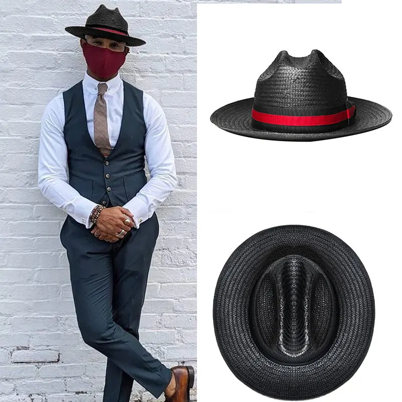Ranch Fedora with Wide Brim Men's Woven Sun Hat Summer Beach Vacation Supply AC889 AC889
Ranch Fedora with Wide Brim Men's Woven Sun Hat Summer Beach Vacation Supply AC889 AC889