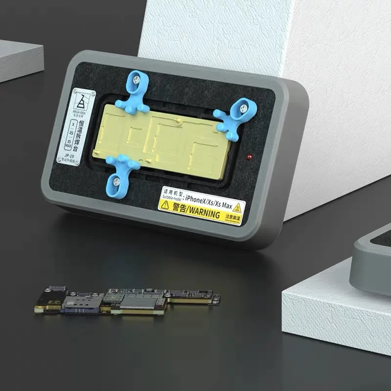 Constant temperature motherboard desoldering station layered heating Maintenance platform Glue Removing Fixture for iphone x xs |