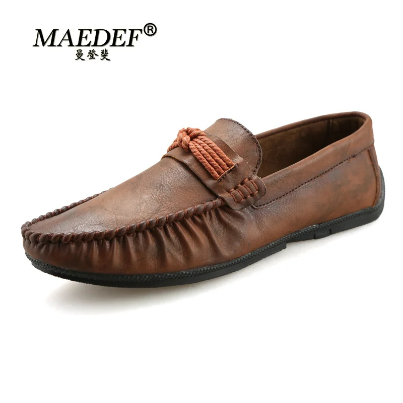 MAEDEF New Men's Casual Shoes Fashion Loafers High Quality Moccasins Slip on Men Lazy Flats Male Driving Shoes Size 39-44
MAEDEF New Men's Casual Shoes Fashion Loafers High Quality Moccasins Slip on Men Lazy Flats Male Driving Shoes Size 39-44