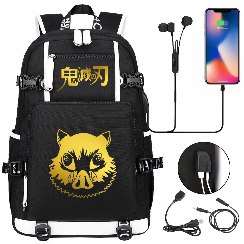 Hot Demon Slayer Kimetsu No Yaiba Girls Boys School Backpack Laptop Bag Waterproof Multifunction USB Charging Travel Bags Bolsa
Hot Demon Slayer Kimetsu No Yaiba Girls Boys School Backpack Laptop Bag Waterproof Multifunction USB Charging Travel Bags Bolsa