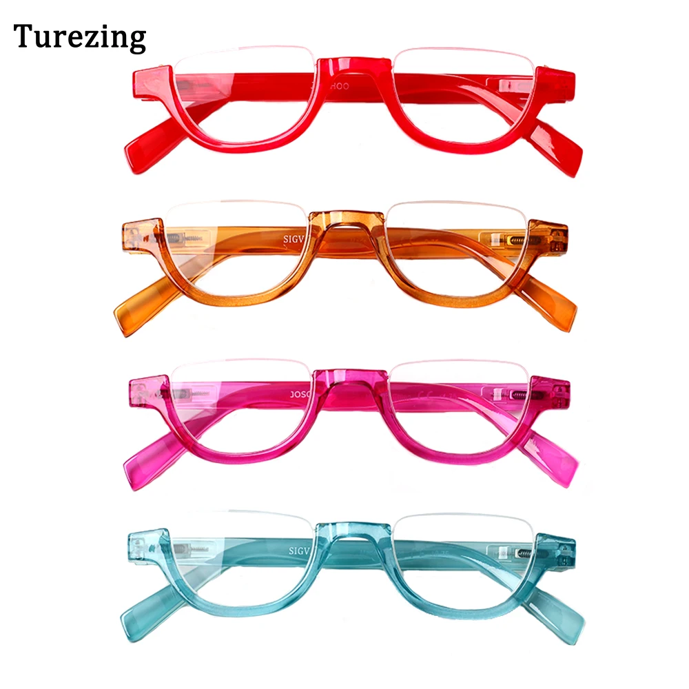 Turezing Half-Frame Blue Light Blocking Glasses For Men And Women Anti-Fatigue HD Computer Reading Eyeglasses Diopter 0-400 
Turezing Half-Frame Blue Light Blocking Glasses For Men And Women Anti-Fatigue HD Computer Reading Eyeglasses Diopter 0-400