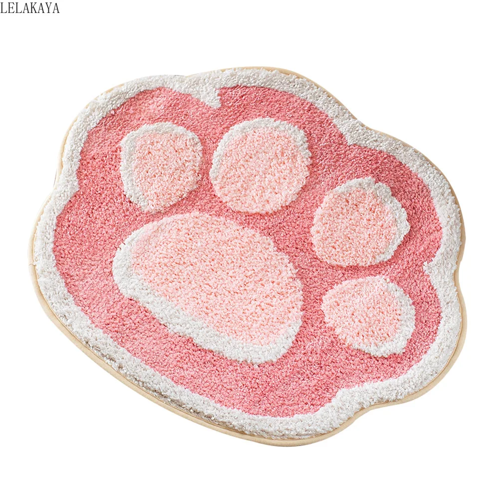 Cartoon Cat Paw Printed Water Absorption Bath Mat Super Cute Floor Rugs Non Slip Soft Carpet for Home Bedroom Entrance Doormat
Cartoon Cat Paw Printed Water Absorption Bath Mat Super Cute Floor Rugs Non Slip Soft Carpet for Home Bedroom Entrance Doormat