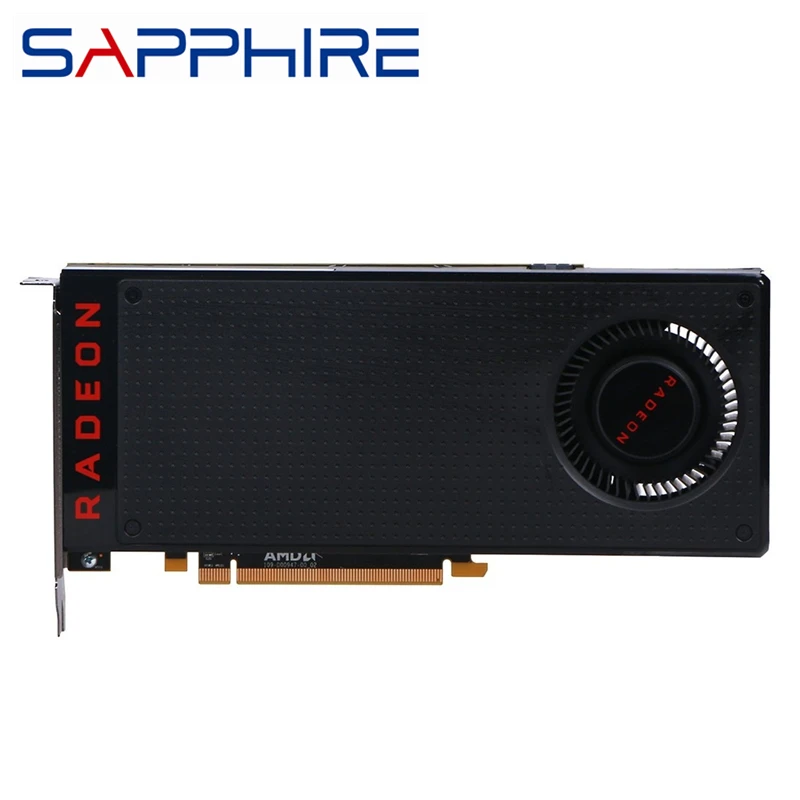 Видеокарта SAPPHIRE RX 480 4 Гб графический процессор AMD Radeon RX480 PCI Express для настольного
