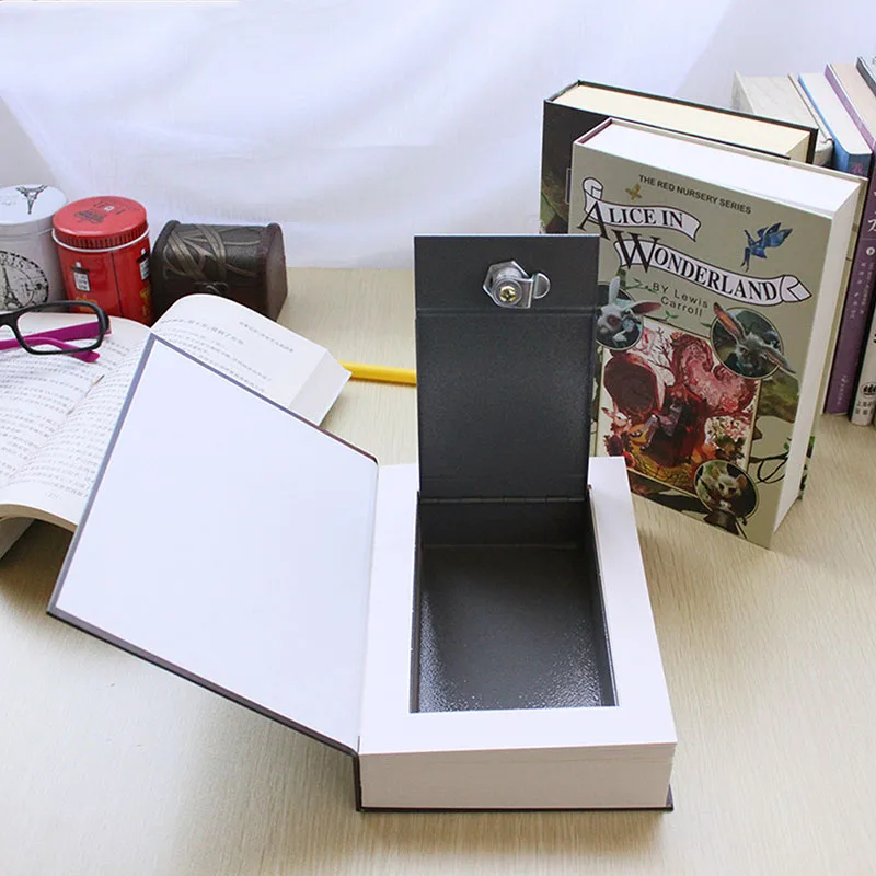Mini Safe Box Dictionary Book Bank Money Jewellery Hidden Secret Security Locker with Key or Password Lock Fake Book Storage Box
Mini Safe Box Dictionary Book Bank Money Jewellery Hidden Secret Security Locker with Key or Password Lock Fake Book Storage Box
