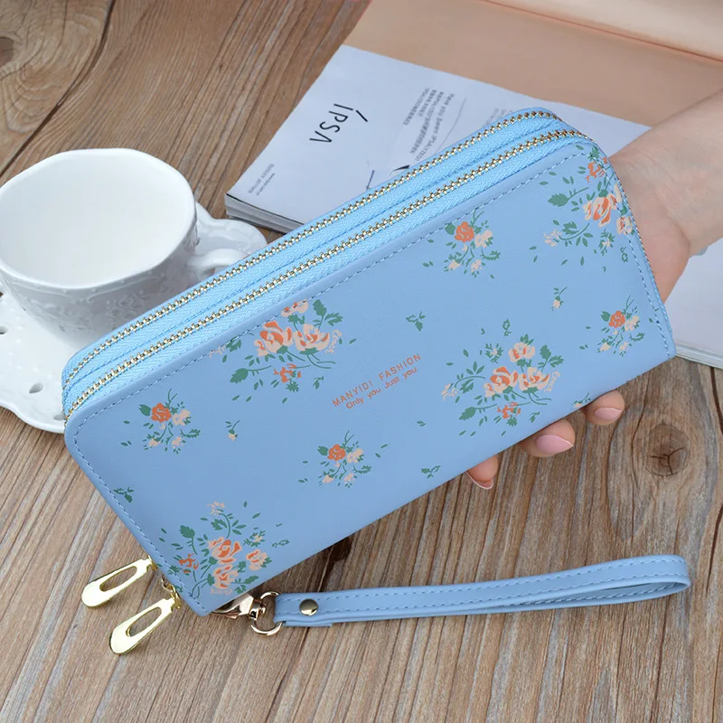 Luxury Designer Double Zipper Women Wallets Large Capacity Long Clutch Bag Double Wallet Soft Leather Printing Change Mobile Bag
Luxury Designer Double Zipper Women Wallets Large Capacity Long Clutch Bag Double Wallet Soft Leather Printing Change Mobile Bag