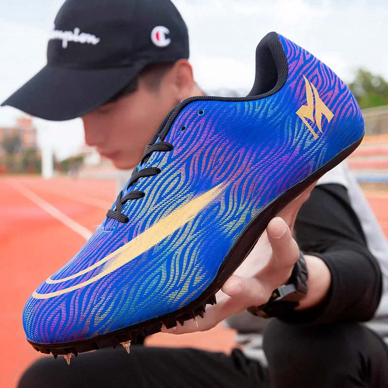 Track and field shoes for men women running breathable high jump/long jump spikes student boys girls competition sprinting shoes
Track and field shoes for men women running breathable high jump/long jump spikes student boys girls competition sprinting shoes