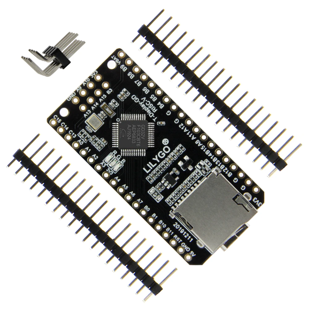 LILYGO TTGO T-Display-GD32 GD32VF103CBT6 Main Chip ST7789 1.14 Inch IPS 240x135 Resolution Minimalist Development Board
LILYGO TTGO T-Display-GD32 GD32VF103CBT6 Main Chip ST7789 1.14 Inch IPS 240x135 Resolution Minimalist Development Board