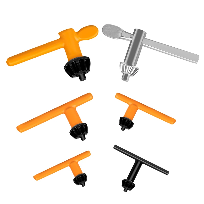 6Pcs Drill Chuck Key Wrench Carbon Steel Electric Drill Clamping Tool Drill Press Chuck Key Holder Adapter
6Pcs Drill Chuck Key Wrench Carbon Steel Electric Drill Clamping Tool Drill Press Chuck Key Holder Adapter