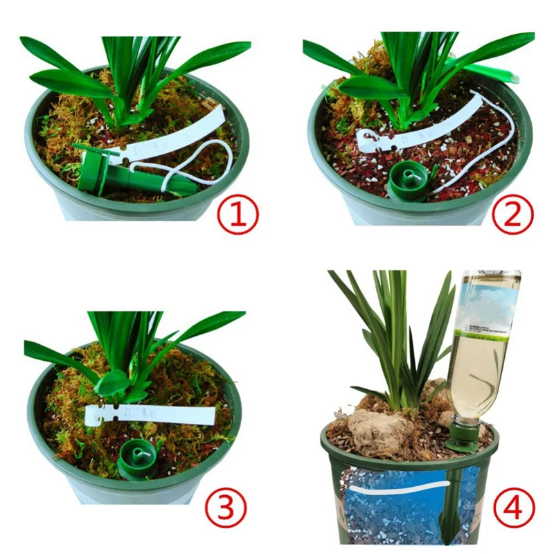 6Pcs Automatic Plant Waterer Plant Self Drip Irrigation, Slow-Release Vacation Plant Self Watering Spikes System
6Pcs Automatic Plant Waterer Plant Self Drip Irrigation, Slow-Release Vacation Plant Self Watering Spikes System