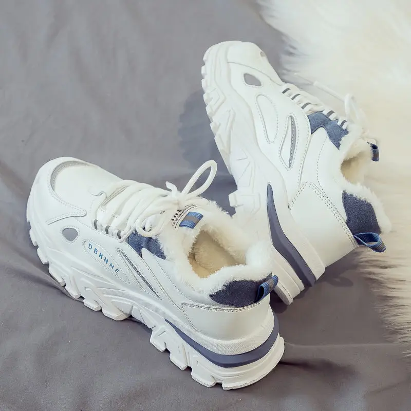 Winter Women Platform Sneakers 2021 Fashion Warm Plush Patchwork Ladies Footwear Casual Streetwear Daily Wear Female Shoes 
Winter Women Platform Sneakers 2021 Fashion Warm Plush Patchwork Ladies Footwear Casual Streetwear Daily Wear Female Shoes