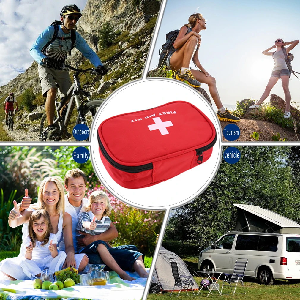 First Aid Kit Red nylon Outdoors Camping Emergency Survival Empty Bag Bandage Drug Waterproof Storage Bag 15*10*5cm
First Aid Kit Red nylon Outdoors Camping Emergency Survival Empty Bag Bandage Drug Waterproof Storage Bag 15*10*5cm
