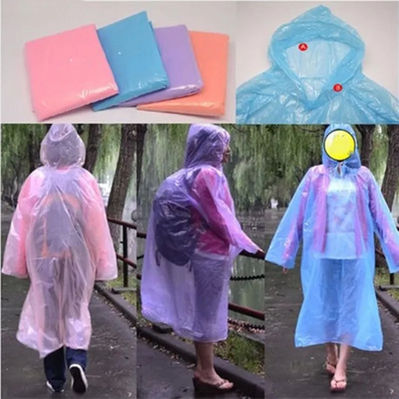 Rain Coat Adult One-Time Emergency Waterproof Cloth Raincoat Unisex Travel Camping Rain Coats Color Random
Rain Coat Adult One-Time Emergency Waterproof Cloth Raincoat Unisex Travel Camping Rain Coats Color Random