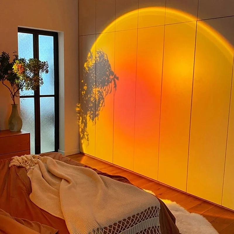2021 NEW Rainbow Sunset Projector Lamp Led Night Light Home Shop Background Wall Decoration
2021 NEW Rainbow Sunset Projector Lamp Led Night Light Home Shop Background Wall Decoration