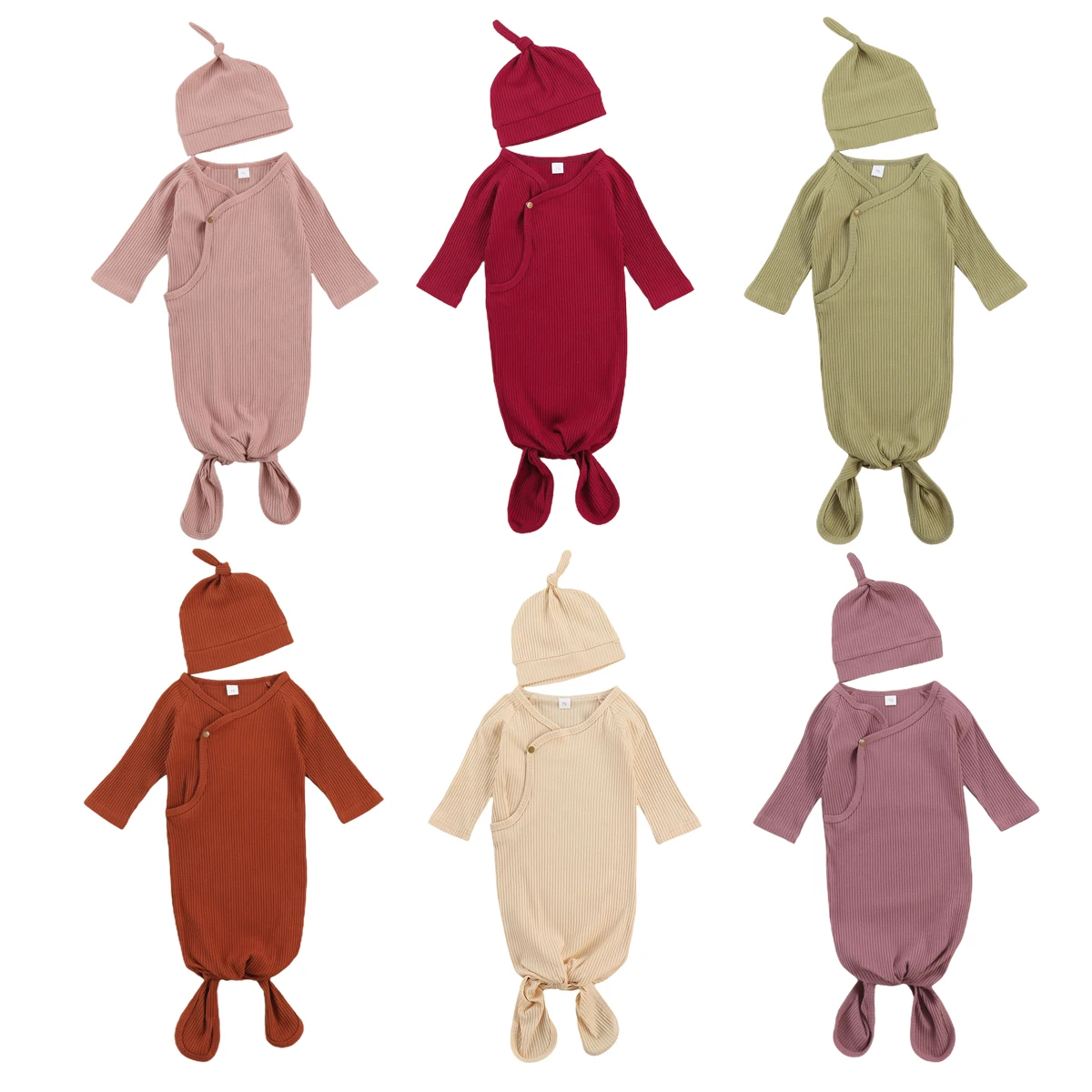 Cotton Newborn Baby Girl Boy Ribbed Cloth Sleeping Bag Cotton Solid Open Front Long sleeve Bunting Cap 0-3M Ribbed Sleepwear
Cotton Newborn Baby Girl Boy Ribbed Cloth Sleeping Bag Cotton Solid Open Front Long sleeve Bunting Cap 0-3M Ribbed Sleepwear