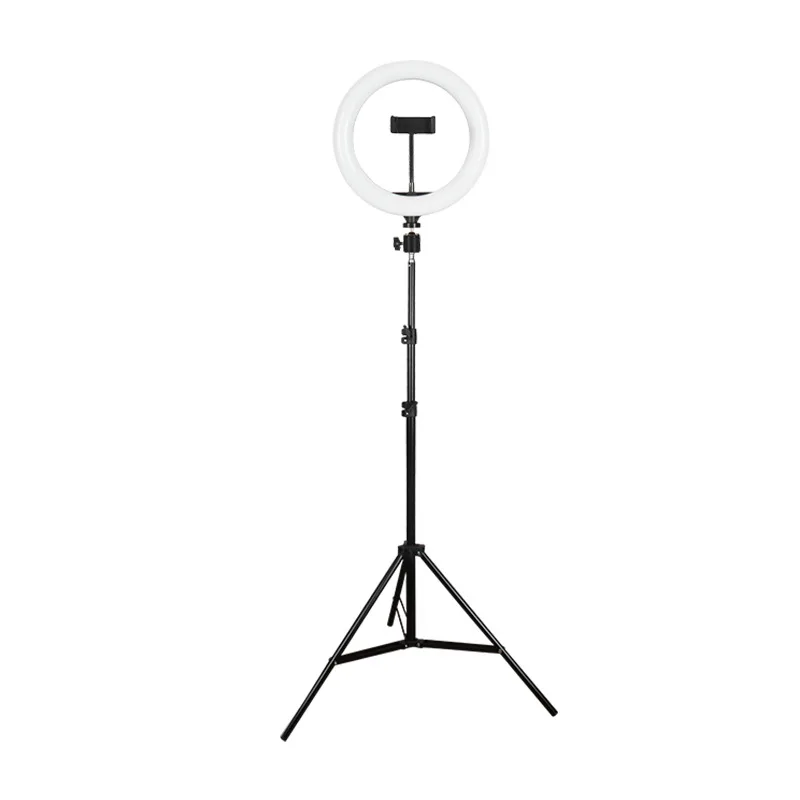 Live beauty light 26CM10 inch desktop tripod ring light mobile phone camera floor fill light bracket
Live beauty light 26CM10 inch desktop tripod ring light mobile phone camera floor fill light bracket