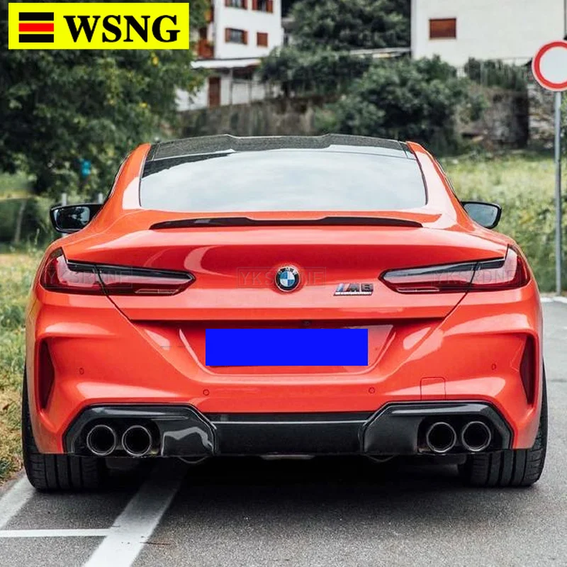 For BMW m8 Series G14 G15 G16 840i 2020 Carbon Rubber Spoiler Tail Trunk Boot Wing Decoration Car Styling
For BMW m8 Series G14 G15 G16 840i 2020 Carbon Rubber Spoiler Tail Trunk Boot Wing Decoration Car Styling