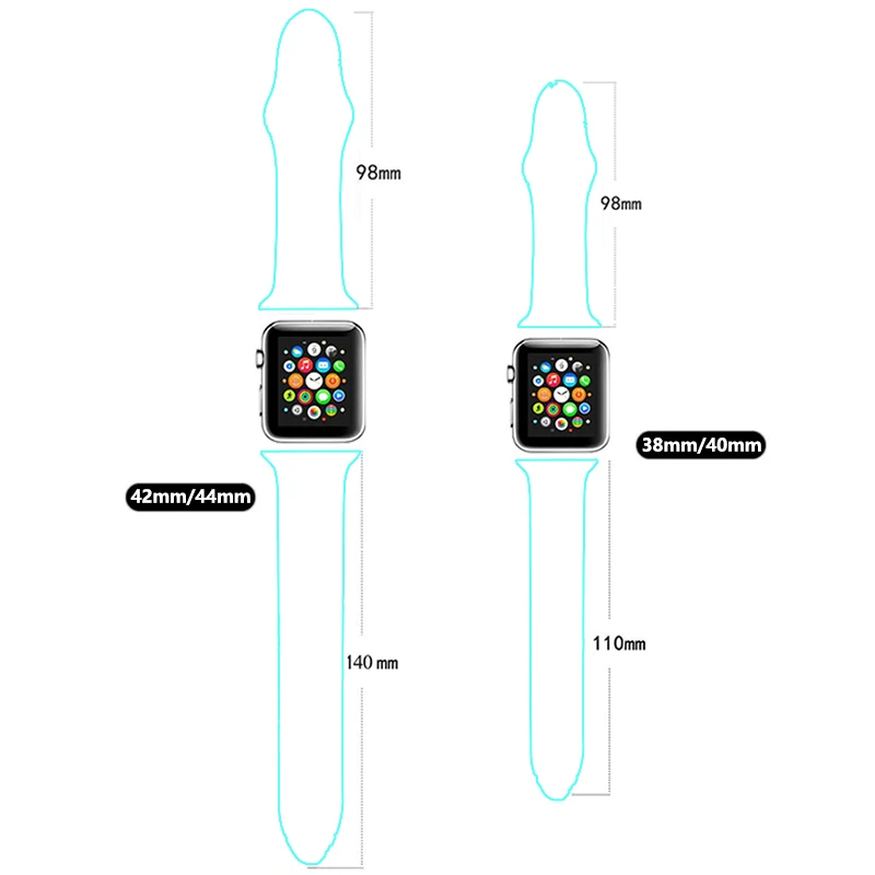 Sports Printed Silicone Watch Strap For Apple Watch Strap 44mm 40mm 38mm 42mm Bracelet Iwatch Series 3 4 5 SE 6
Sports Printed Silicone Watch Strap For Apple Watch Strap 44mm 40mm 38mm 42mm Bracelet Iwatch Series 3 4 5 SE 6