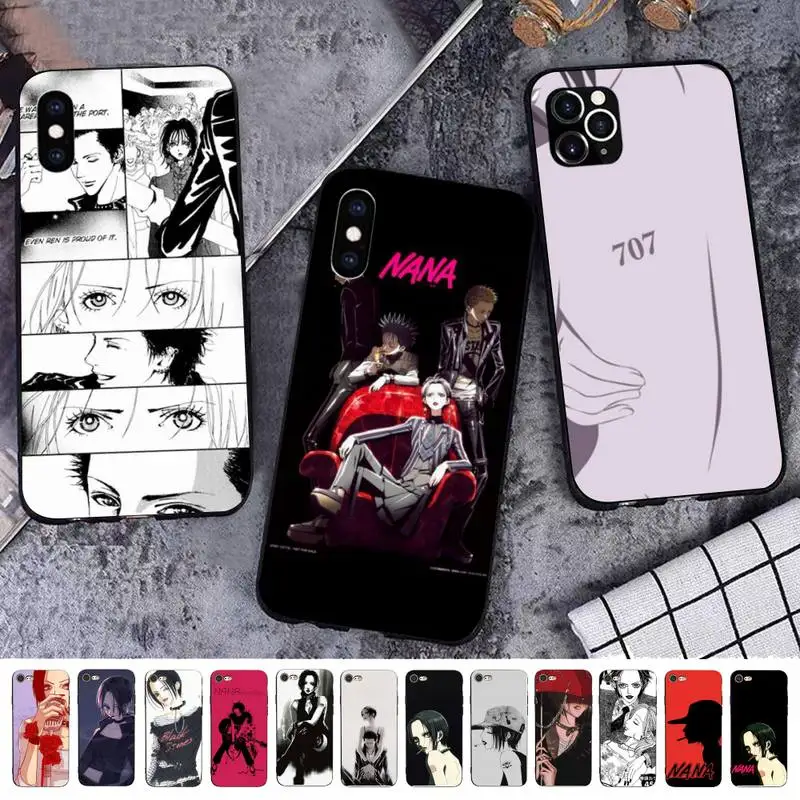 MaiYaCa Nana anime Phone Case for iphone 13 11 12 pro XS MAX 8 7 6 6S Plus X 5S SE 2020 XR cover
MaiYaCa Nana anime Phone Case for iphone 13 11 12 pro XS MAX 8 7 6 6S Plus X 5S SE 2020 XR cover