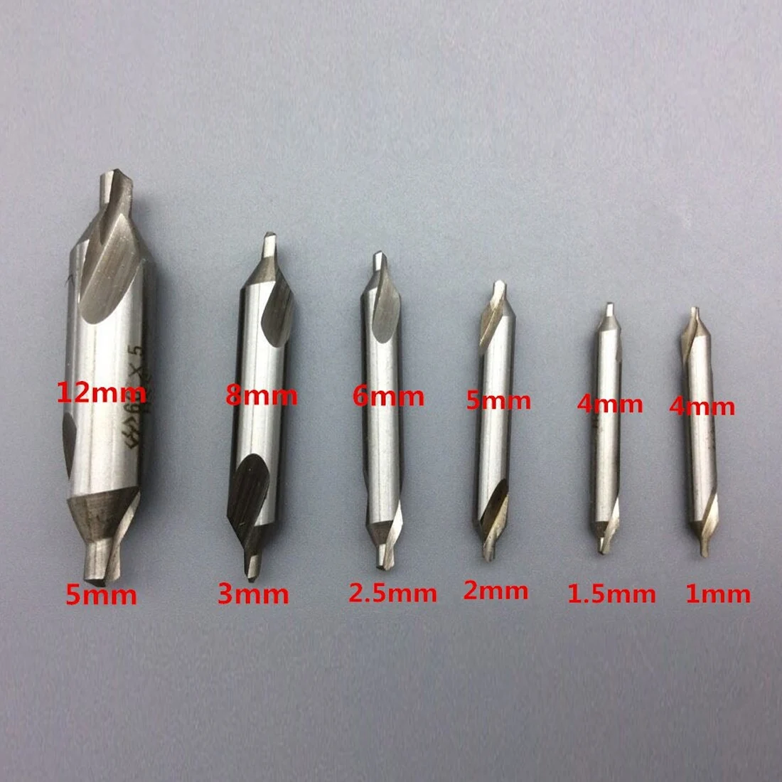 HSS Combined Center Drill Bit Set 60 Degree Countersinks Angle Bit Set 1mm 2mm 3mm 5mm Metal Drill Bit Metalworking Hole Drill
HSS Combined Center Drill Bit Set 60 Degree Countersinks Angle Bit Set 1mm 2mm 3mm 5mm Metal Drill Bit Metalworking Hole Drill