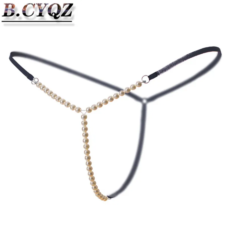 Women Sexy G-String Pearl Massage Lingerie Erotic Thongs Underwear Low Waist Intimates Briefs Couple Private Flirting T Pants 
Women Sexy G-String Pearl Massage Lingerie Erotic Thongs Underwear Low Waist Intimates Briefs Couple Private Flirting T Pants
