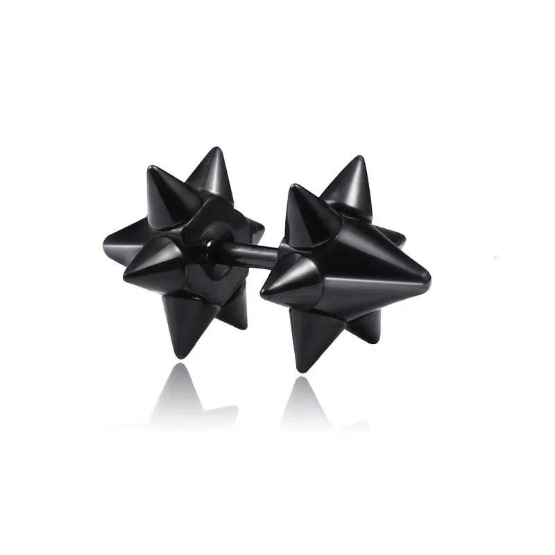Black Titanium Steel Punk Earring Men Trendy Stud Earring Hip Hop Jewelry Statement Earring Piercing Fashion Oorbellen Gift 1pcs
Black Titanium Steel Punk Earring Men Trendy Stud Earring Hip Hop Jewelry Statement Earring Piercing Fashion Oorbellen Gift 1pcs