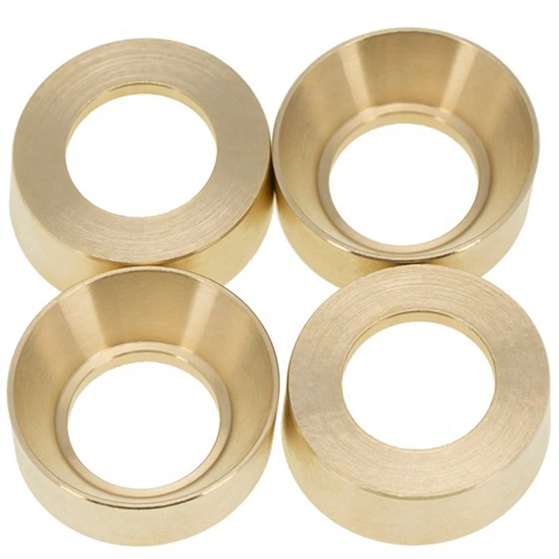 Brass Wheel Weights W/Locknuts Upgrade Accessories for AXIAL SCX24 AXI90081 Upgrade Parts 1/24 RC Crawler Car
Brass Wheel Weights W/Locknuts Upgrade Accessories for AXIAL SCX24 AXI90081 Upgrade Parts 1/24 RC Crawler Car