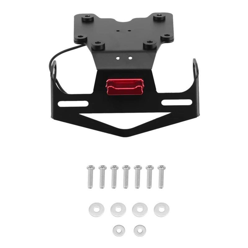 Motorcycle Rear License Plate Holder Bracket Tail Tidy Fender Eliminator for Yamaha Tenere 700 Tenere700 2019-2021
Motorcycle Rear License Plate Holder Bracket Tail Tidy Fender Eliminator for Yamaha Tenere 700 Tenere700 2019-2021