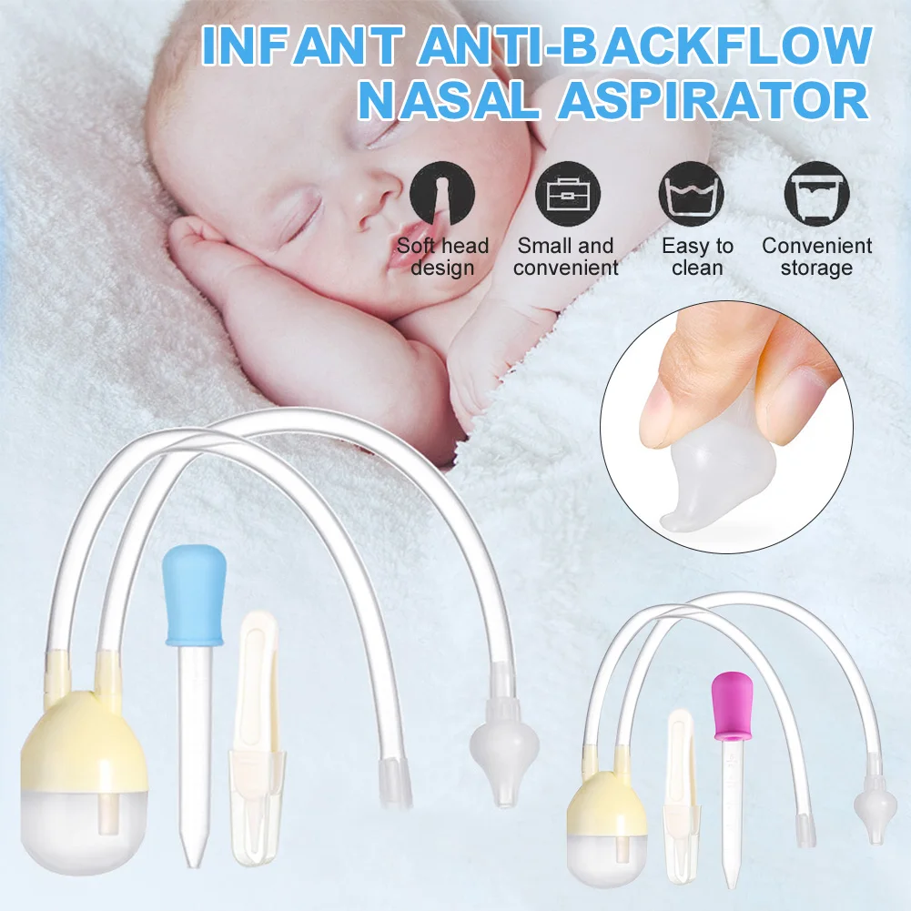 New Baby Nasal Aspirator and Medicine Dispenser Kit Silicone Nose Cleaner Baby Care Set for Infant Toddler Protection Accessorie
New Baby Nasal Aspirator and Medicine Dispenser Kit Silicone Nose Cleaner Baby Care Set for Infant Toddler Protection Accessorie