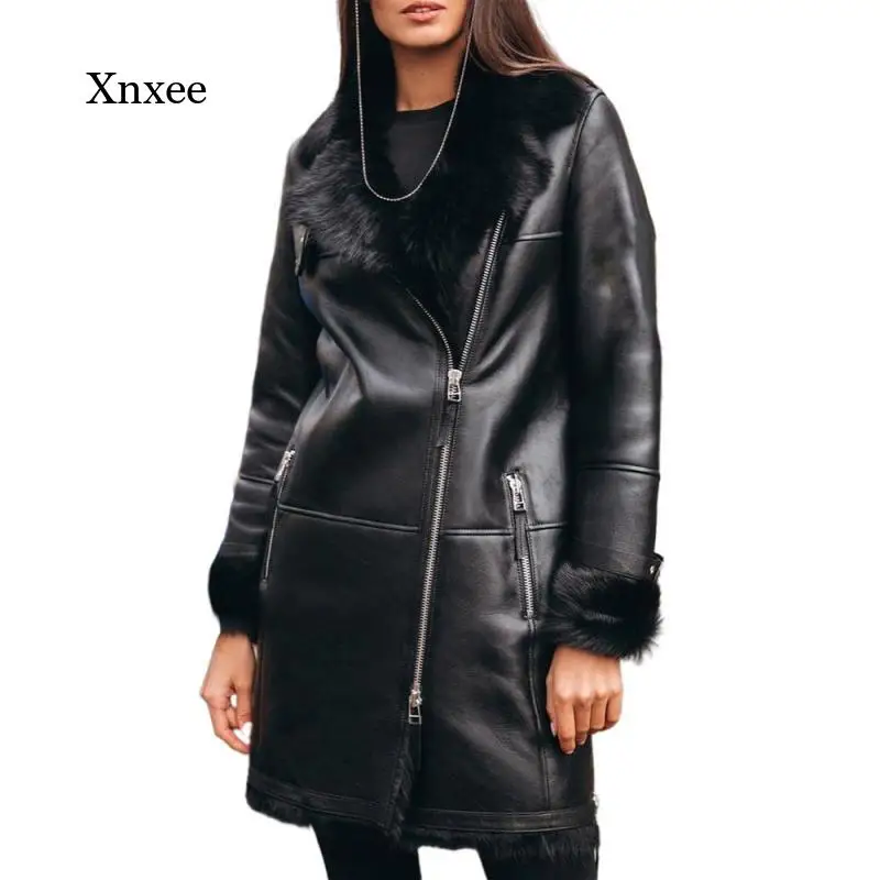 Women's Winter Fashion Coat Thickened Artificial Leather Fur Sheepskin Fake Fur Jacket New Casual Jacket
Women's Winter Fashion Coat Thickened Artificial Leather Fur Sheepskin Fake Fur Jacket New Casual Jacket