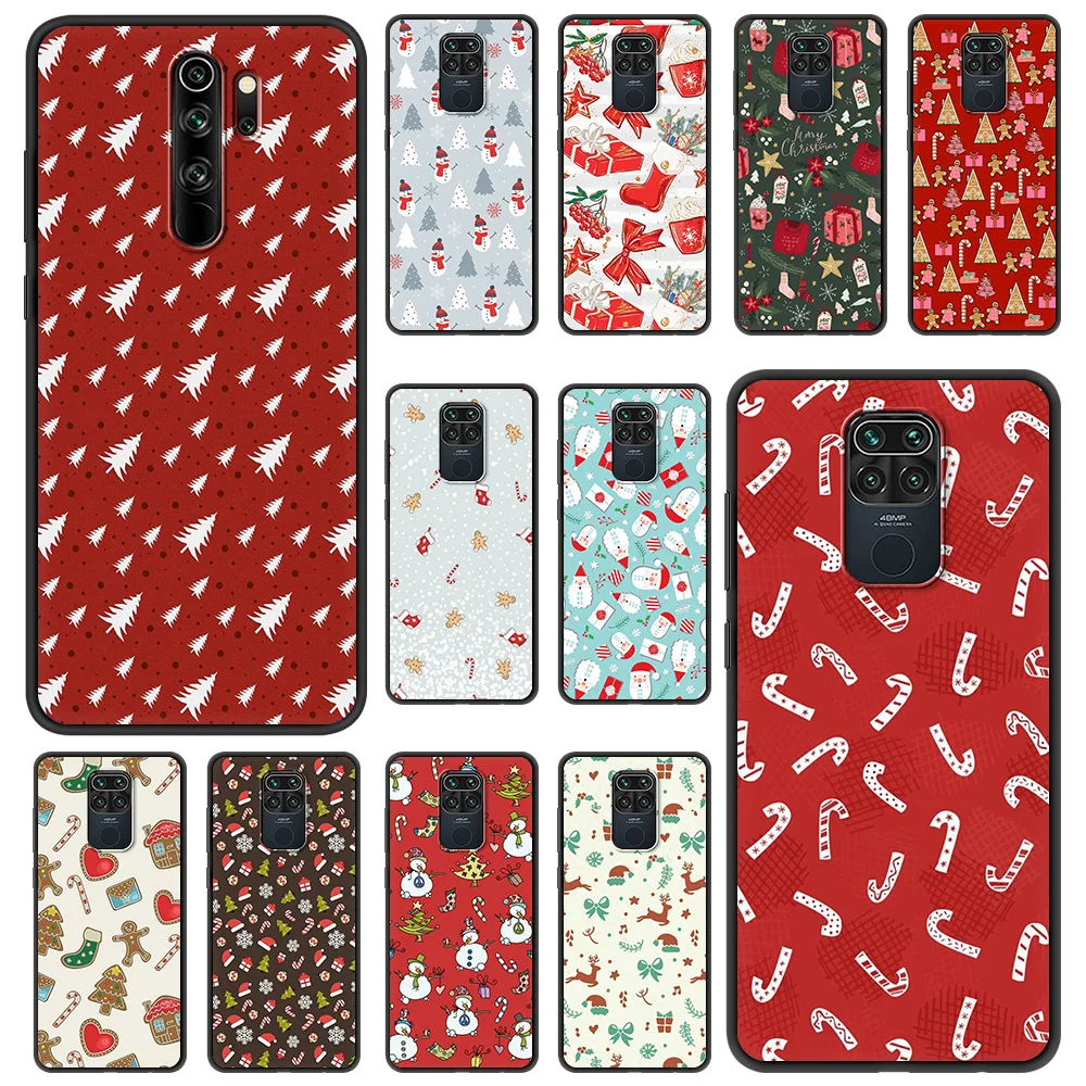 NEW Year Christmas Soft Phone Case for Redmi Note 7 8 8T 9S 9 10 Pro K40 8 9 9A 9C Cover Shockproof Silicone Luxury Shell Coque
NEW Year Christmas Soft Phone Case for Redmi Note 7 8 8T 9S 9 10 Pro K40 8 9 9A 9C Cover Shockproof Silicone Luxury Shell Coque