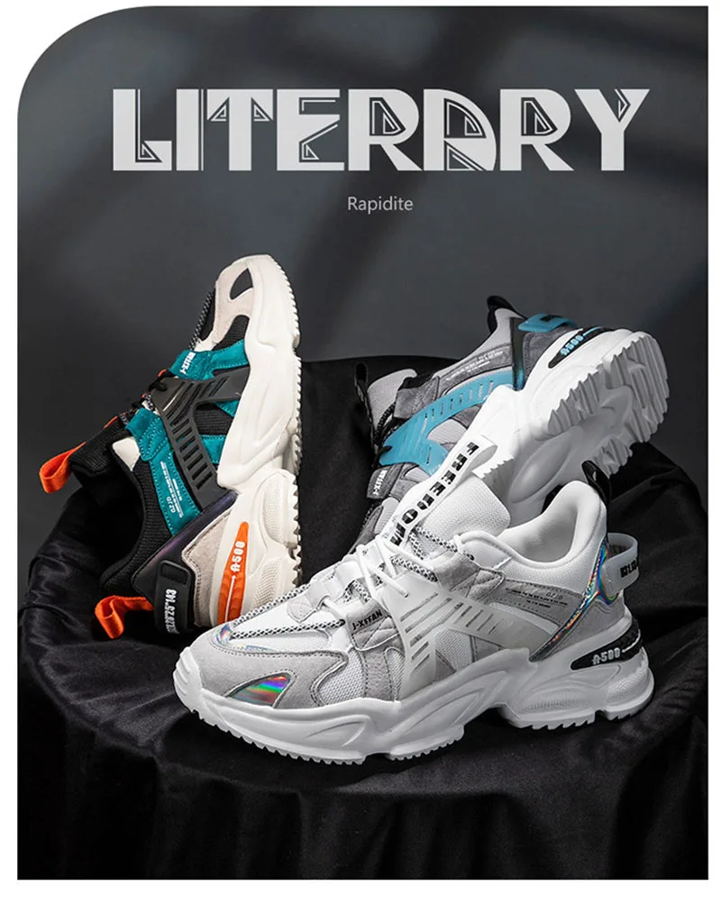 Autumn New Style Fashion Wear-resistant All-match Men's Casual Sneakers Increased Non-slip Trend Men's Running Shoes YX68
Autumn New Style Fashion Wear-resistant All-match Men's Casual Sneakers Increased Non-slip Trend Men's Running Shoes YX68